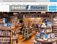 Tablet Screenshot of franklinfixtures.com